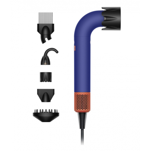 Фен Dyson Supersonic r HD18 Professional Vinca blue/Topaz (синий/оранжевый)